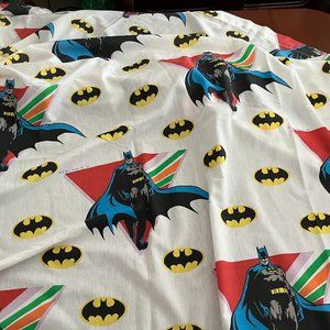 Vintage Batman Flat Sheet DC Comics